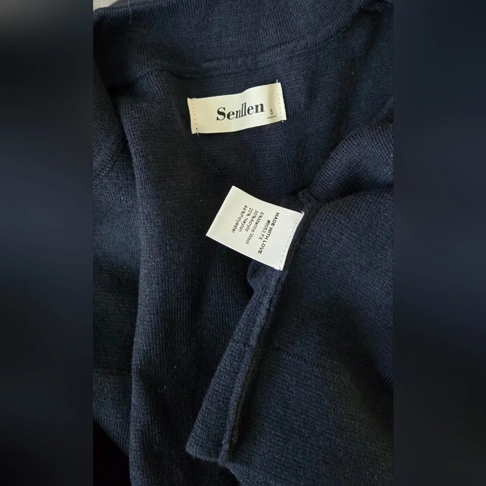 Senllen Women Cropped Cardigan #1133 NWOT - Picture 4 of 11